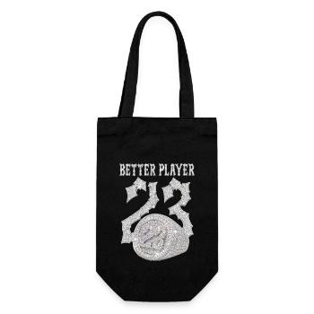 Better Player Diamond Logo - Gift Bag for Bottles - black - Front