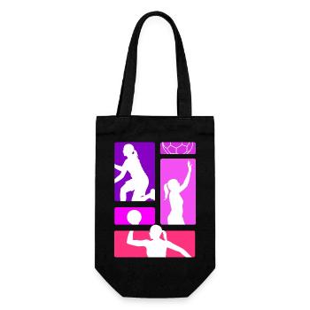 Handball Joueur de handball Entraîneur de handball Don de fan - Sac à bouteille - noir - Devant