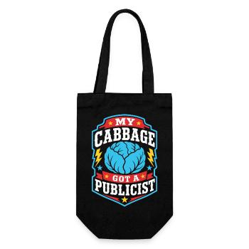 My Cabbage Core Publicist - Geschenkbeutel für Flaschen - Schwarz - Vorne