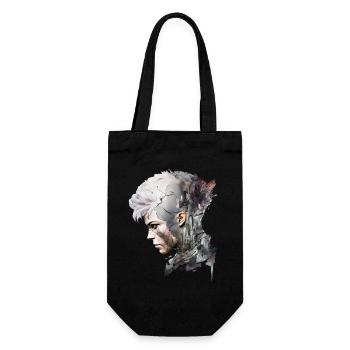 Anime No11 - Geschenkbeutel für Flaschen - Schwarz - Vorne