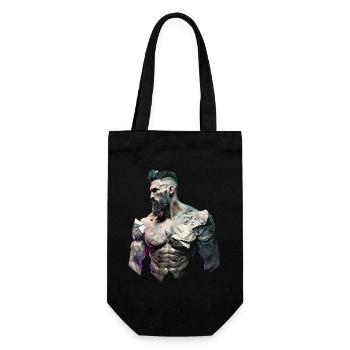 Cyber Punk No110 - Geschenkbeutel für Flaschen - Schwarz - Vorne