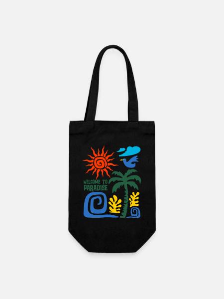 Vacances et plage - Sac à bouteille - noir