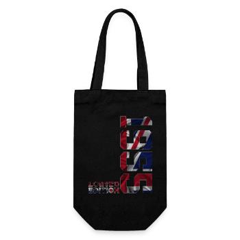 ÉDITION LIMITÉE ANGLETERRE 71E ANNIVERSAIRE BRITANNIQUE 1955 - Sac à bouteille - noir - Devant