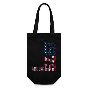 LIMITED EDITION 1975 USA 51ST BIRTHDAY - Gift Bag for Bottles - black - Front