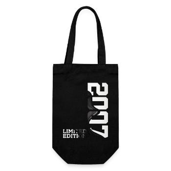 LIMITED EDITION 2007 19TH BIRTHDAY - Gift Bag for Bottles - black - Front
