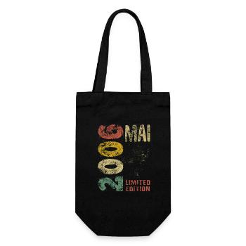 Limited Edition Mai 2006 - Geburtstag - Geschenkbeutel für Flaschen - Schwarz - Vorne