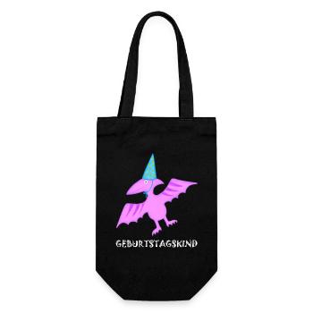 Anniversaire Garçon Ptéranodon Ptérosaure Dinosaure - Sac à bouteille - noir - Devant