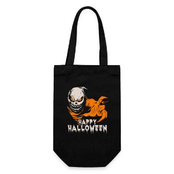 Costume d’horreur Happy Halloween - Effrayant - Sac à bouteille - noir - Devant