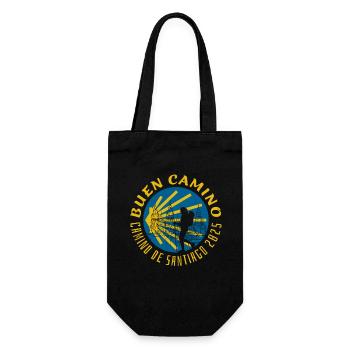 Buen Camino de Santiago 2025 - Dames - Sac à bouteille - noir - Devant