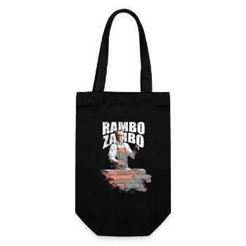 Merz Rambo Zambo - Kanzler - Geschenkbeutel für Flaschen - Schwarz - Vorne
