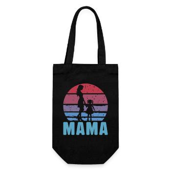 Maman - Sac à bouteille - noir - Devant