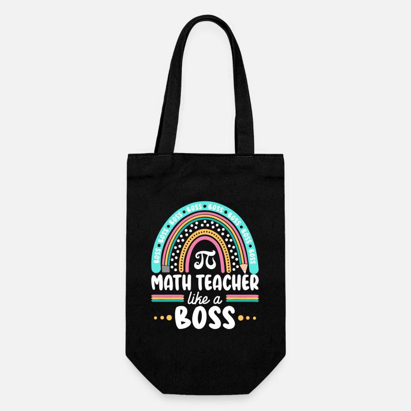Humour Prof de Maths Comme Boss Des Mathématiques - Sac à bouteille - noir