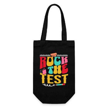 Rock The Test Examen Fin D'Année Enseignant - Sac à bouteille - noir - Devant