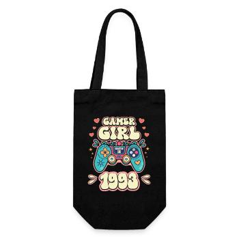 Fille Geek Niveau 30 Anniversaire Gamer 30 Ans - Sac à bouteille - noir - Devant