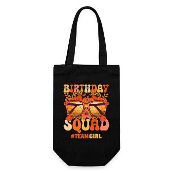 Anniversaire Groupe Fête Anniversaire Femme - Sac à bouteille - noir - Devant