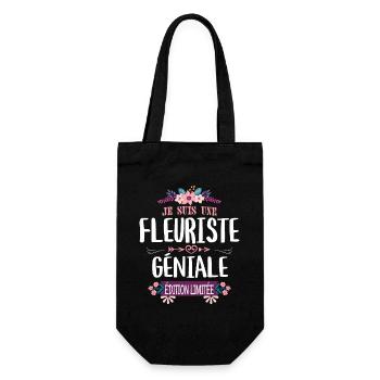 Édition Limitée Fleuriste Géniale - Sac à bouteille - noir - Devant
