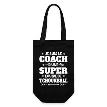 Super Coach Cadeau Pour Coach De Tchoukball - Sac à bouteille - noir - Devant