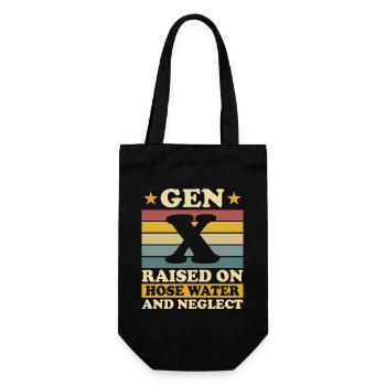 Humour Génération X - Sac à bouteille - noir - Devant
