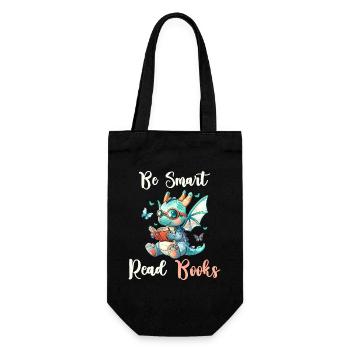 Soyez Intelligent Lisez Des Livres Dragon Lecture - Sac à bouteille - noir - Devant