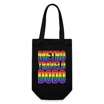 Arc-En-Ciel LGBT Métro Travelo Dodo - Sac à bouteille - noir - Devant