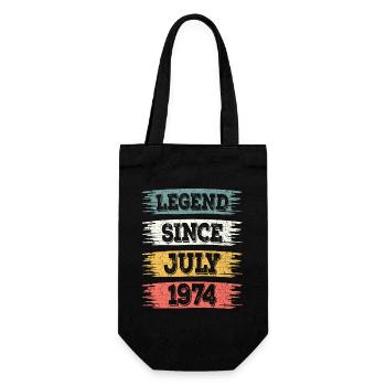 Légende 1974 Juillet 50ème Anniversaire - Sac à bouteille - noir - Devant