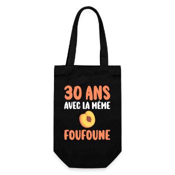 Marié 30 Ans Homme 30 Ans De Mariage - Sac à bouteille - noir - Devant