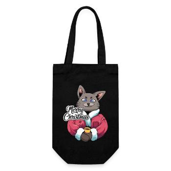 Cadeaux de Noël Noël - Sac à bouteille - noir - Devant