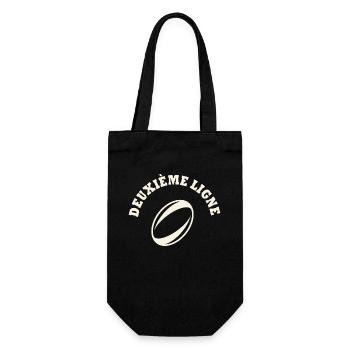 rugby position deuxième ligne - Sac à bouteille - noir - Devant