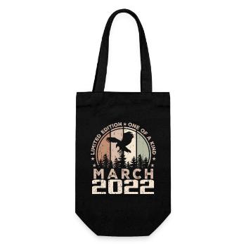 Incomparable depuis mars 2022, 2e Anniversaire - Sac à bouteille - noir - Devant