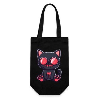 Lunettes de soleil pour chat - Sac à bouteille - noir - Devant