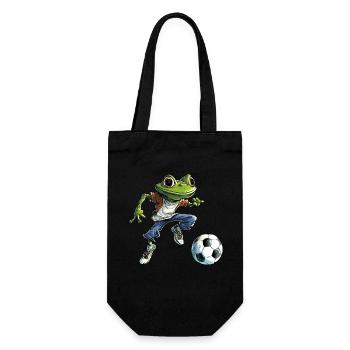 Football des grenouilles - Sac à bouteille - noir - Devant