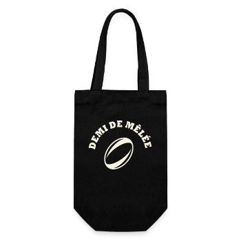 rugby position demi de mêlée - Sac à bouteille - noir - Devant