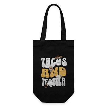 Taco - Geschenkbeutel für Flaschen - Schwarz - Vorne