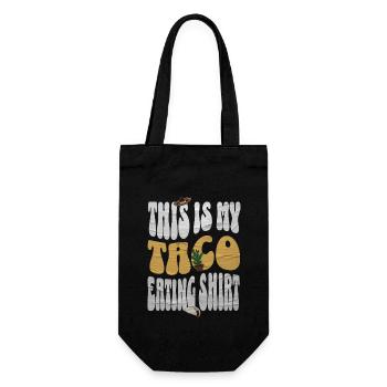 Taco - Gift Bag for Bottles - black - Front