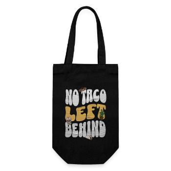 Taco - Gift Bag for Bottles - black - Front