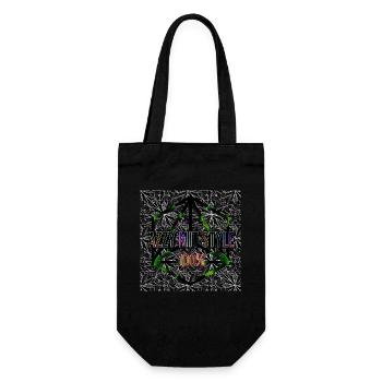 Azzy mit Style | 100% - Shop WoW - Geschenkbeutel für Flaschen - Schwarz - Vorne