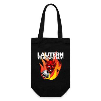 Lautern Kaiserslautern Lautre Palatinate - Gift Bag for Bottles - black - Front