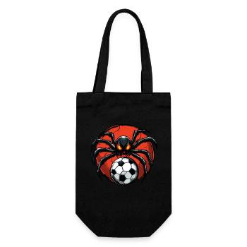 Spiders Soccer / Soccer Spider - Gift Bag for Bottles - black - Front
