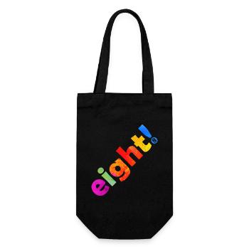 ACHT 8 JAHRE 8. GEBURTSTAG - Geschenkbeutel für Flaschen - Schwarz - Vorne
