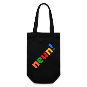 NEUN 9 JAHRE 9. GEBURTSTAG - Geschenkbeutel für Flaschen - Schwarz - Vorne
