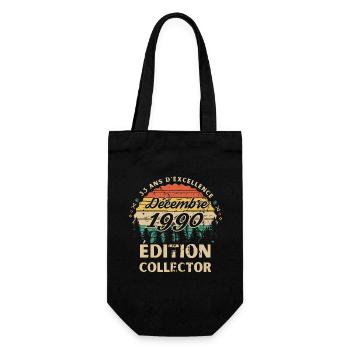 33 ans Décembre 1990 édition collector - Sac à bouteille - noir - Devant