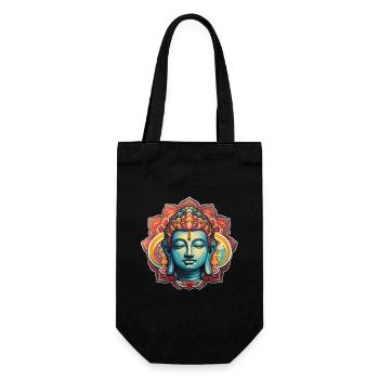 InnerPeaceWear - Geschenkbeutel für Flaschen - Schwarz - Vorne