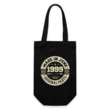 June 1999 Birthday Present June 1999 June 1999 - Gift Bag for Bottles - black - Front
