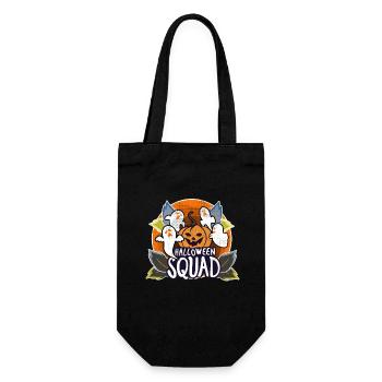 Drôle Halloween Squad Party Costume de citrouille - Sac à bouteille - noir - Devant