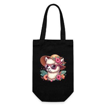 CHAKKA ALPAGA HANCHE FLEUR TENDANCE CHAPEAU DE SOLEIL FLEUR - Sac à bouteille - noir - Devant