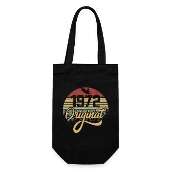 Original 1972 Vintage - Cadeau D’anniversaire 1972 - Sac à bouteille - noir - Devant
