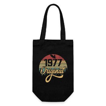 Original 1977 Vintage - Cadeau D’anniversaire 1977 - Sac à bouteille - noir - Devant
