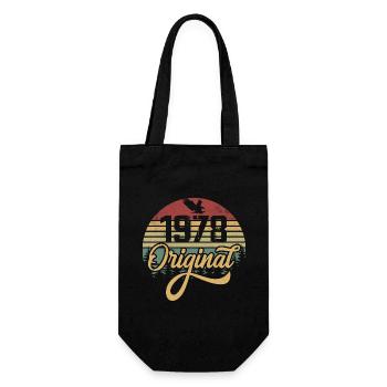 Original 1978 Vintage - Cadeau D’anniversaire 1978 - Sac à bouteille - noir - Devant