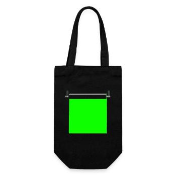 CHROMA - Geschenkbeutel für Flaschen - Schwarz - Vorne