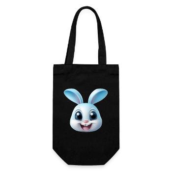 Rabbit Rabbit - Gift Bag for Bottles - black - Front